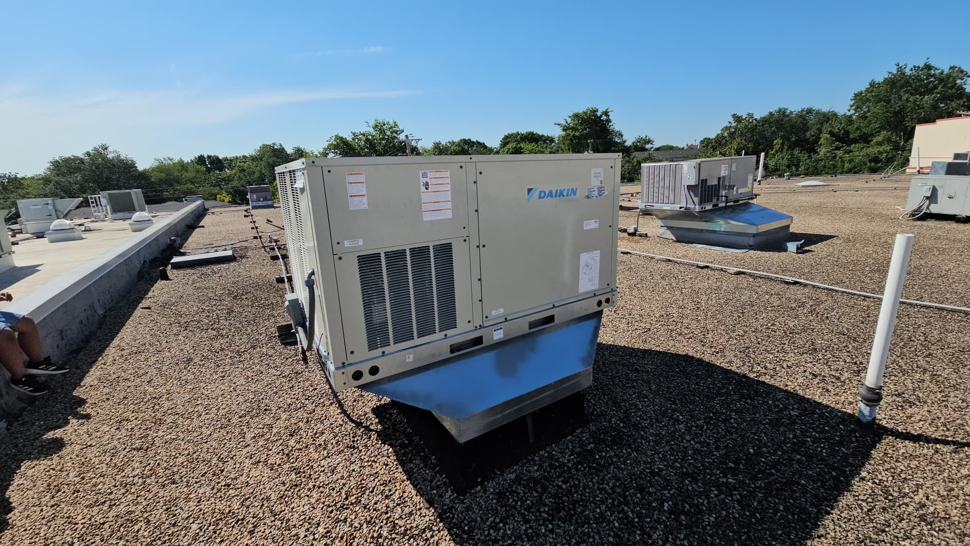 Gallery photos for Commercial Rooftop Package Unit Installation in Midlothian TX: Image #1